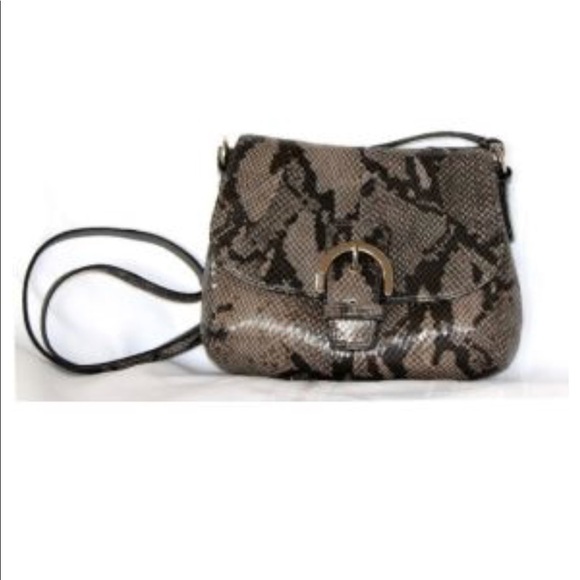 Coach Soho Exotic Snake Print Mini Crossbody Bag - Picture 8 of 8